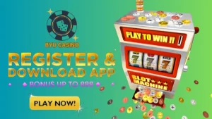 BYU Casino Register & Download App Bonus Up to 888