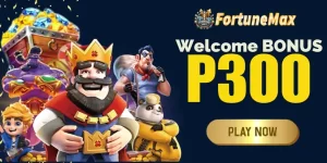 FortuneMax welcome bonus 300 banner