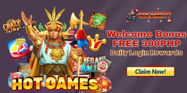 Gocash777 welcome bonus free 300 banner